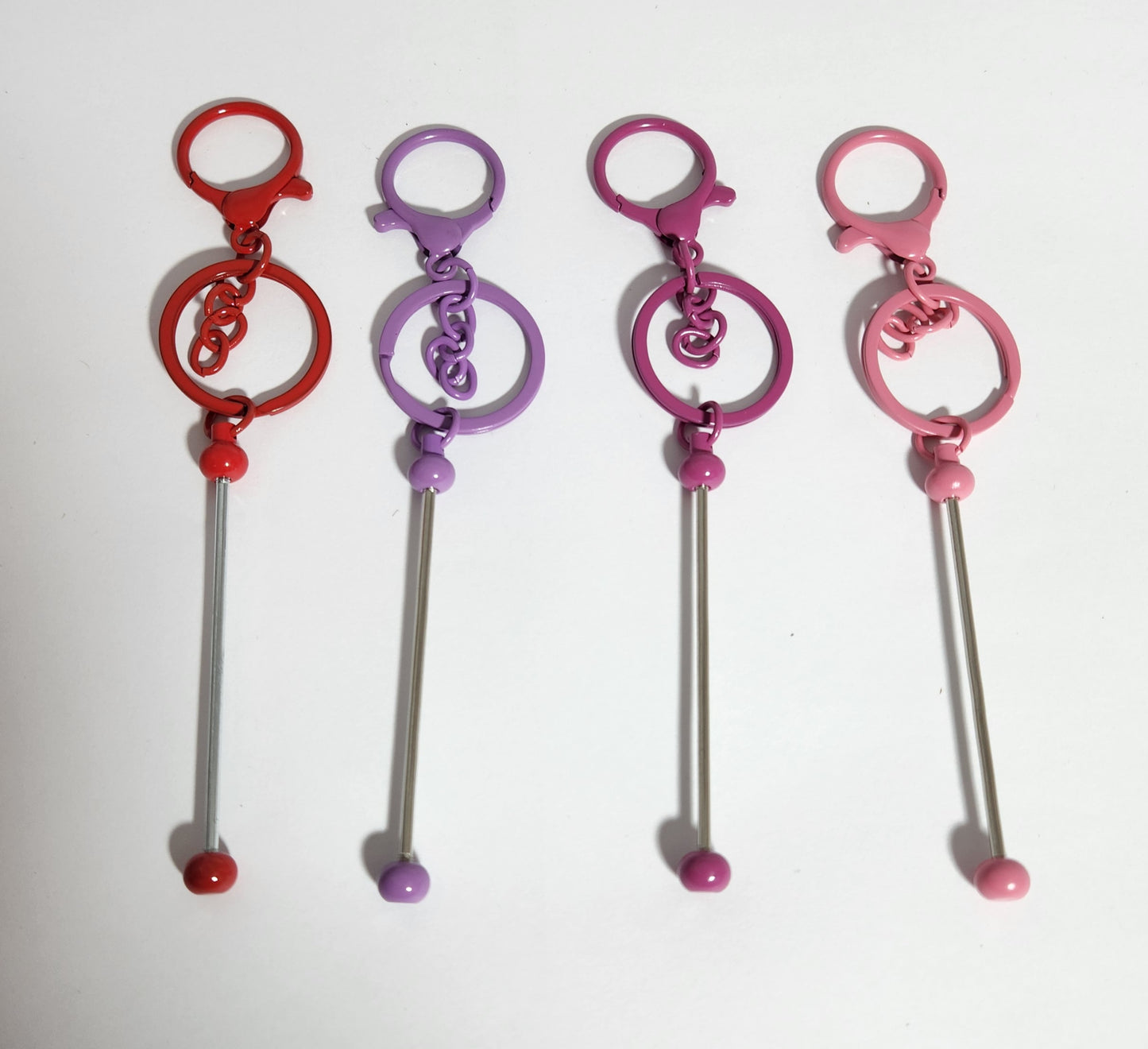 Color Beadable Keychain Bars
