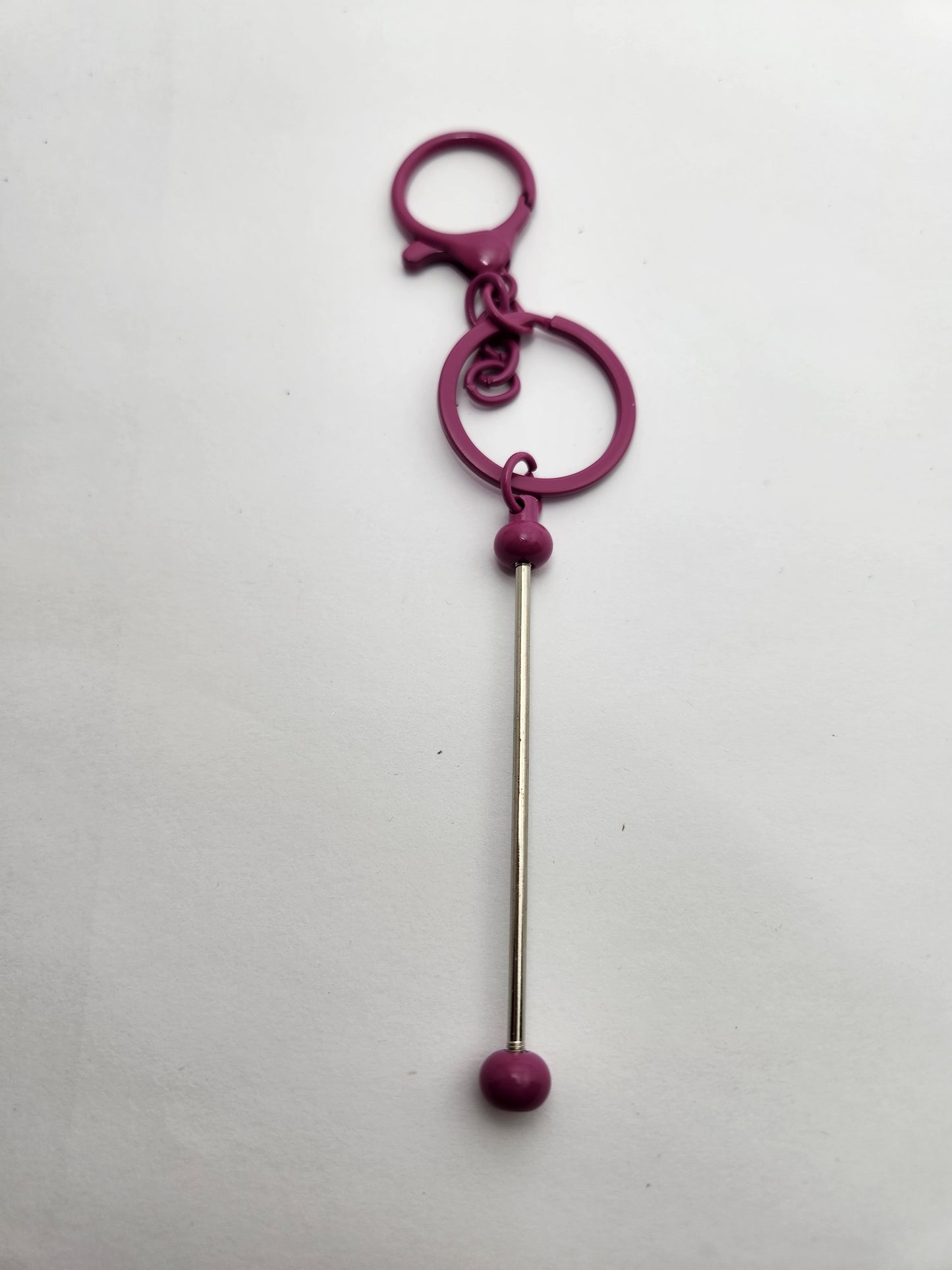 Color Beadable Keychain Bars