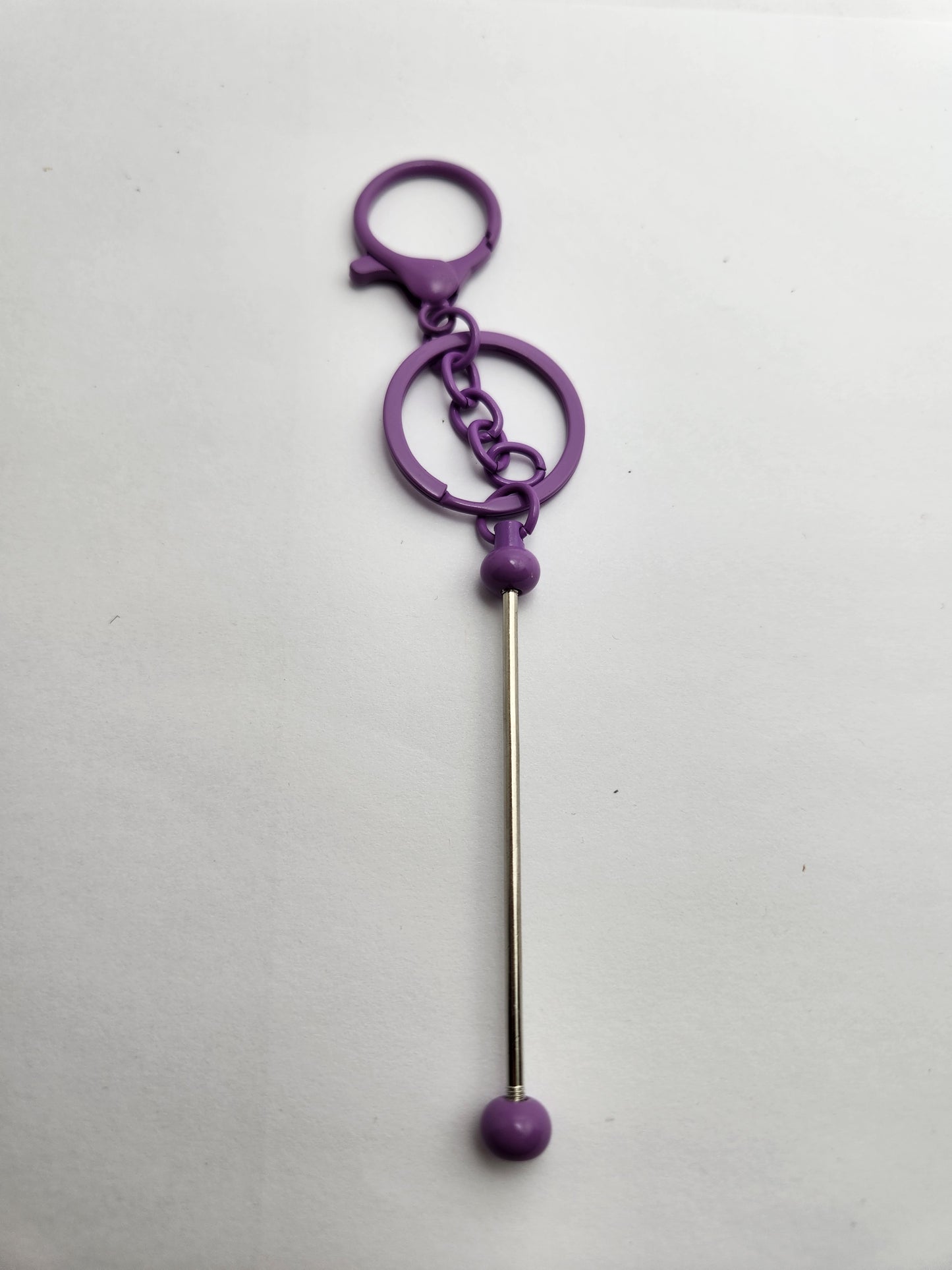 Color Beadable Keychain Bars
