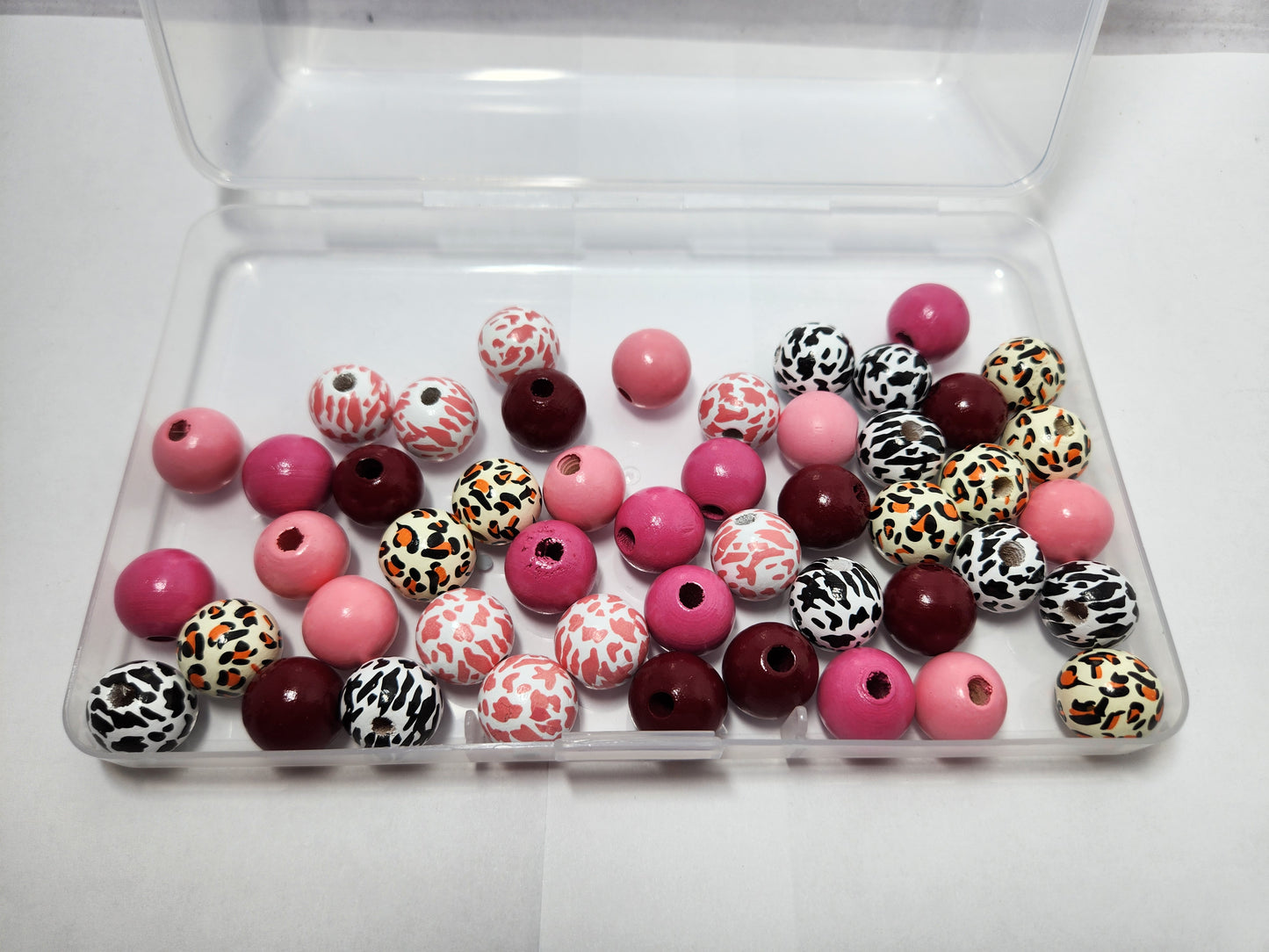 48pc Wood Beads