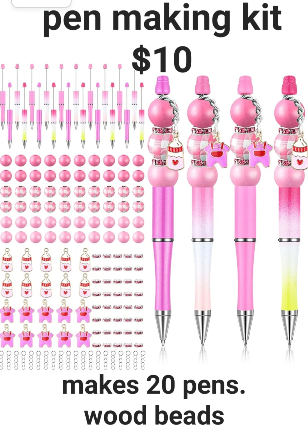 Pink Pen Making Kit