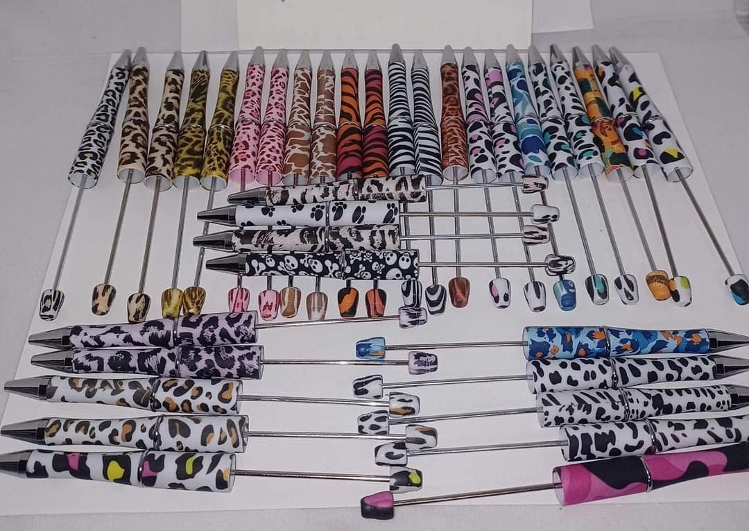 36pc Printed Beadable Pen