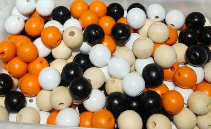 160pc Wood Bead