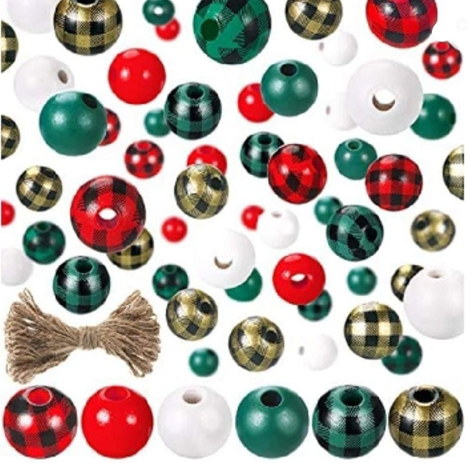 120pc Wood Bead