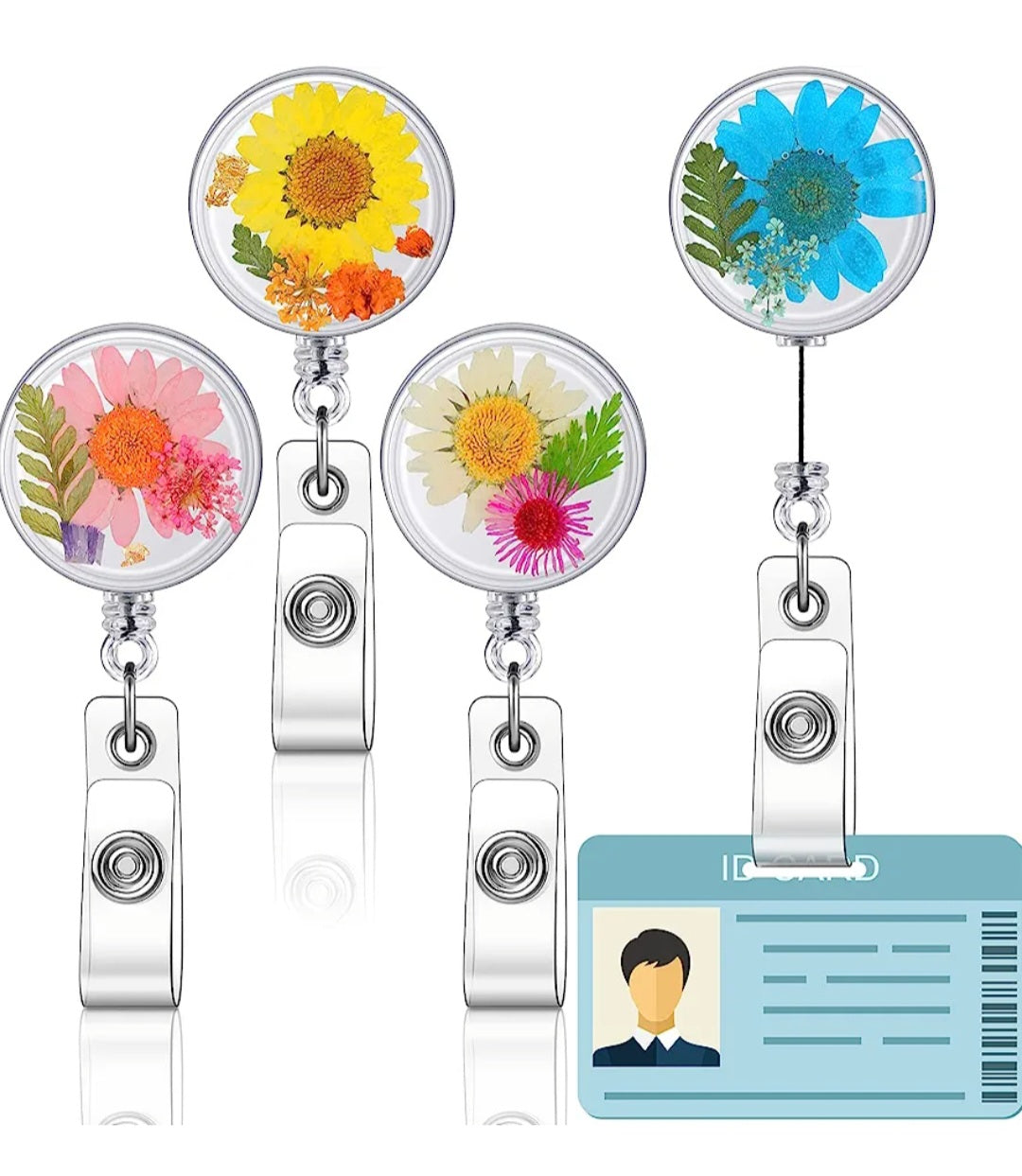 Flower Badge Reels