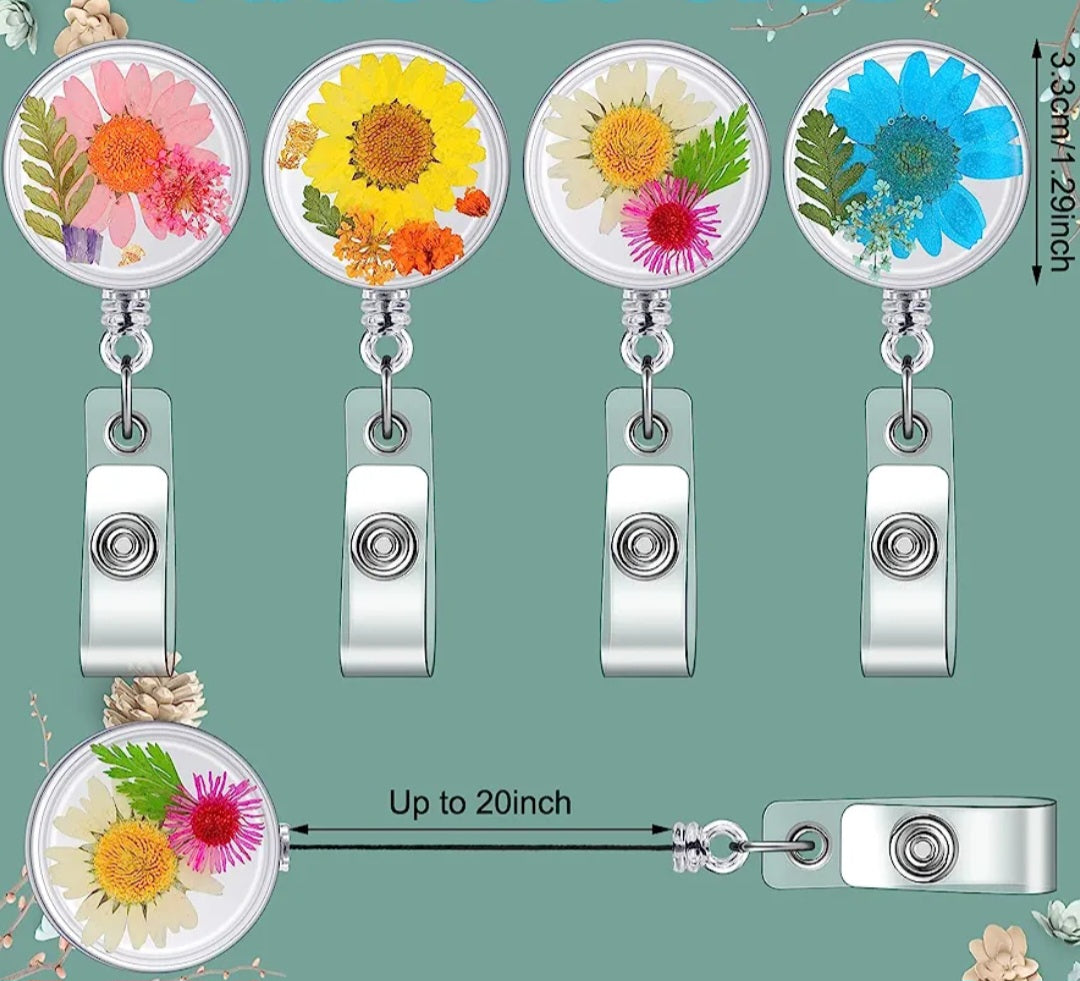 Flower Badge Reels