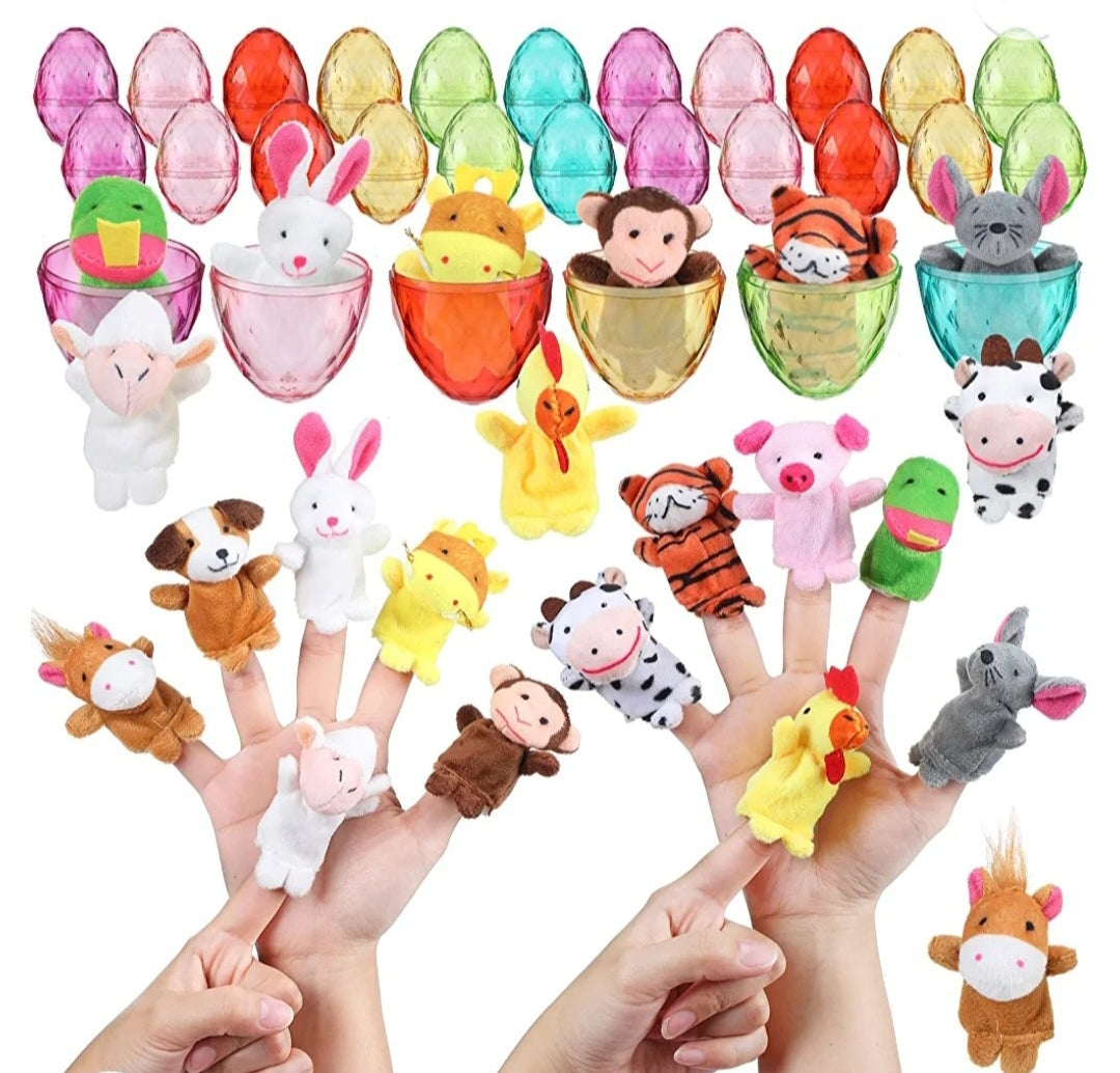 Finger Puppet with Eggs