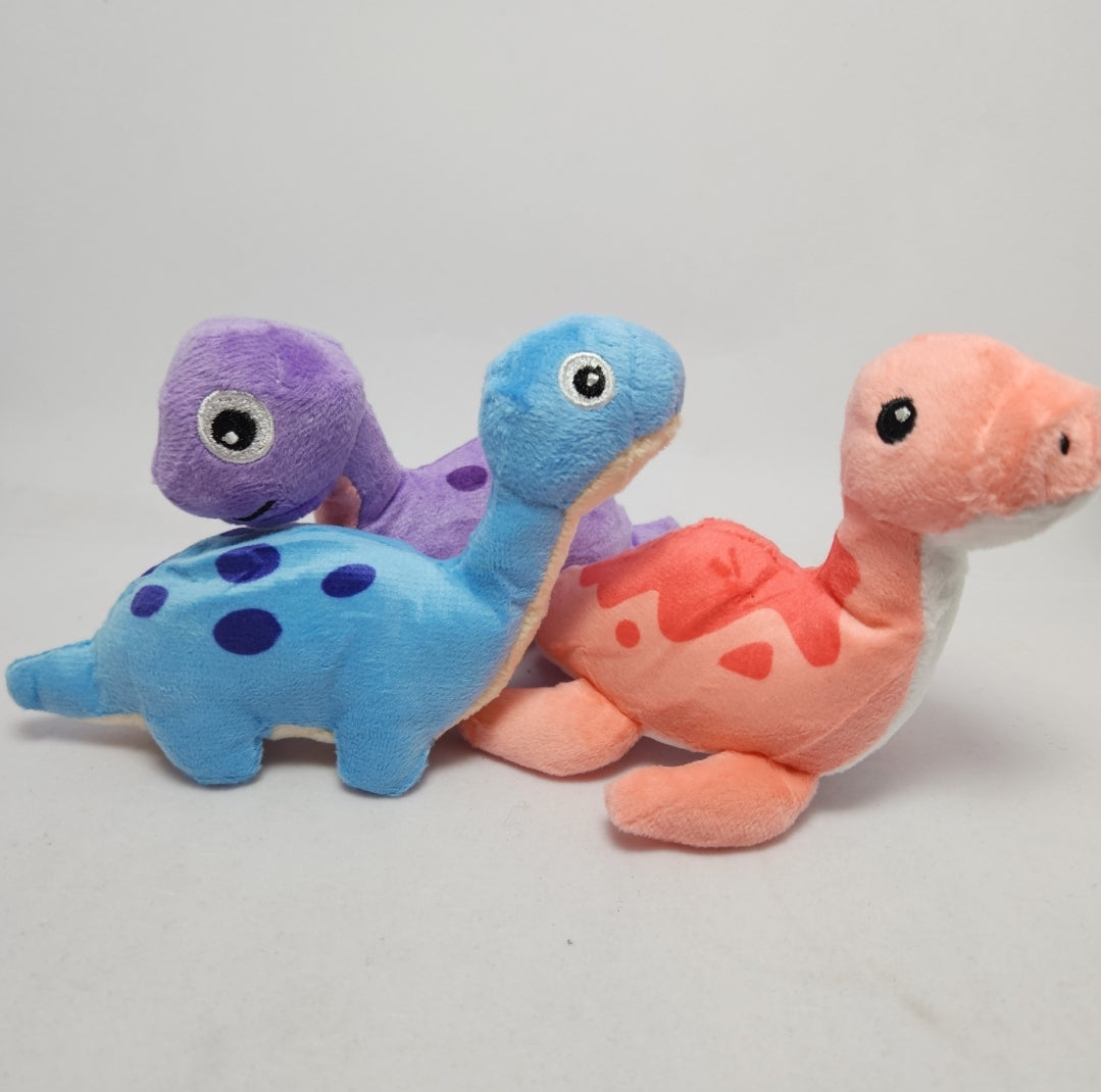 Plush Dinosaurs with Volcano