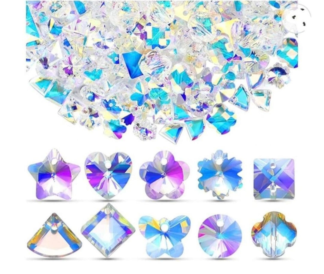 200pc Crystal Beads