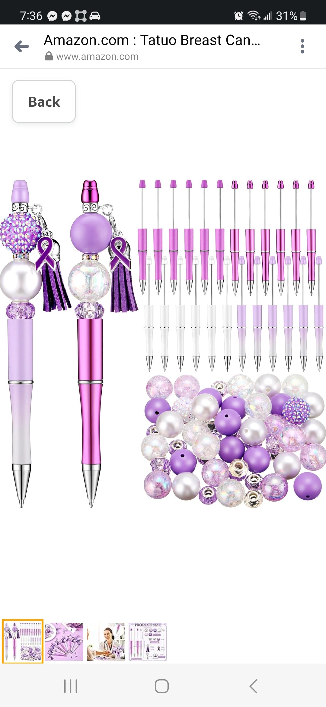 Awareness Ribbon Pen Making Kit