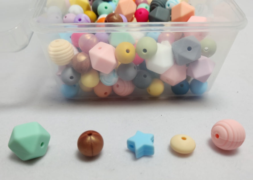 240pc Silicone Bead Medley